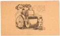 Taft and Roosevelt Steamroller Campaign Card