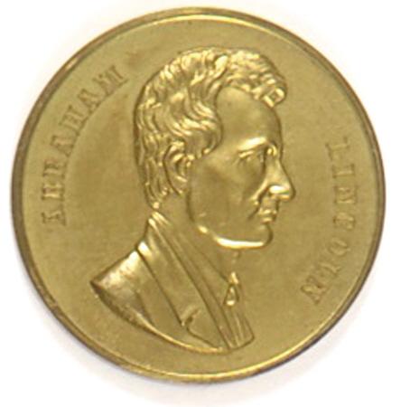 Lincoln Brass Token