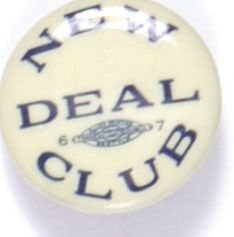 Scarce FDR New Deal Club