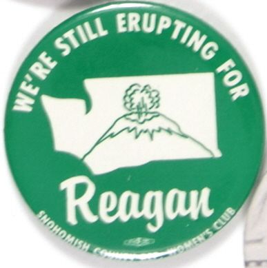 Mt. St. Helens Still Erupting for Reagan