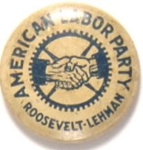 Roosevelt-Lehman American Labor Party