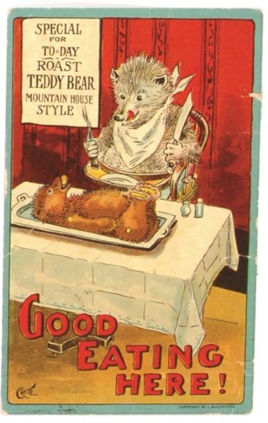 Taft Billy Possum Postcard