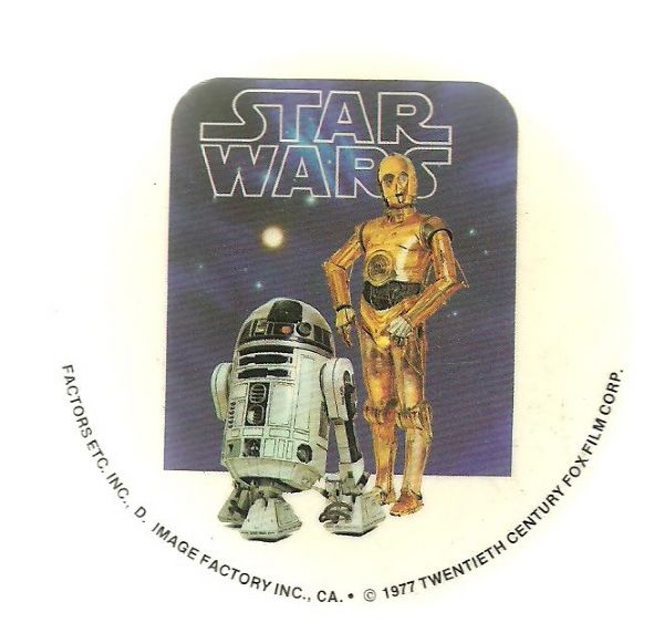 C3PO, R2D2 Star Wars Pin 