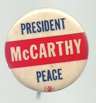 President McCarthy Peace 