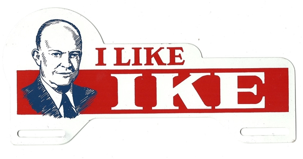 I  Like Ike License Plate