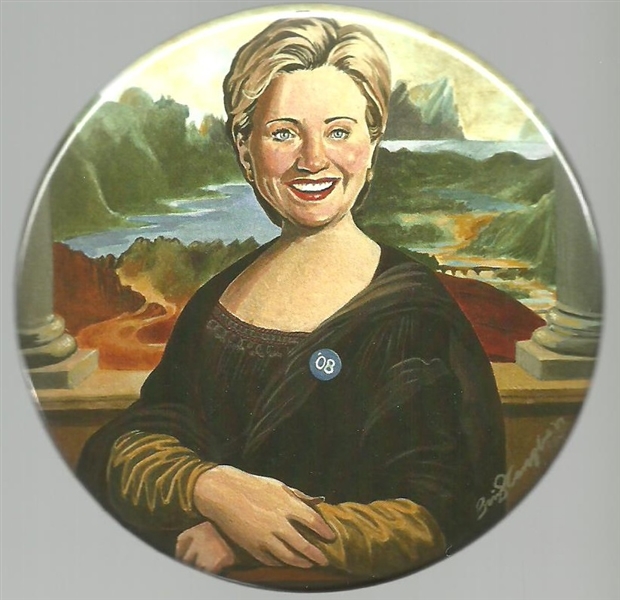 Hillary Clinton Mona Lisa