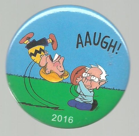 Bernie and Hillary Charlie Brown by Brian Campbell 