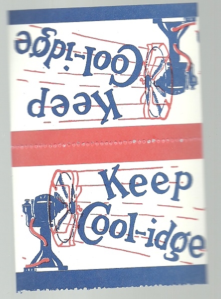 Keep Cool With Coolidge Sticker