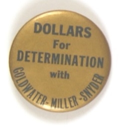 Goldwater Dollars for Determination Kentucky Coattail