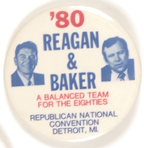 Reagan and Baker Balanced Team