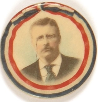 Theodore Roosevelt Colorful Celluloid