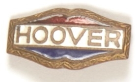 Hebert Hoover Enamel Pin
