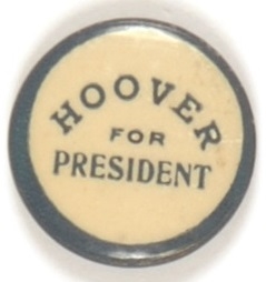 Very Scarce Hoover for President