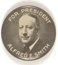 Smith for President Black, White Celluloid