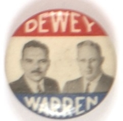 Dewey-Warren Celluloid Jugate