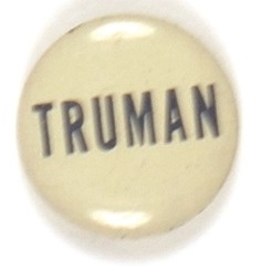 Truman Blue and White Litho