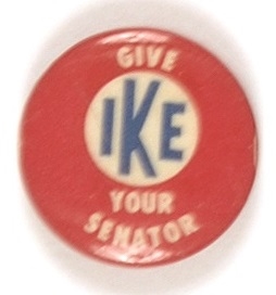 Give Ike Your Senator Bullseye