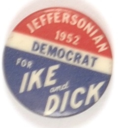 Jeffersonian Democrat for Ike and Dike