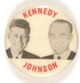 Kennedy-Johnson Rare 1 Inch Jugate