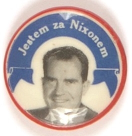 Nixon Polish Foreign Language Pin