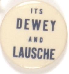 Dewey-Lausche Ohio Coattail