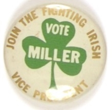 Bill Miller for Vice President Notre Dame