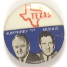 Humphrey-Muskie Texas Jugate