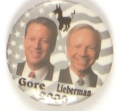 Gore-Lieberman Silver Jugate