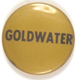 Goldwater Black and Gold Litho
