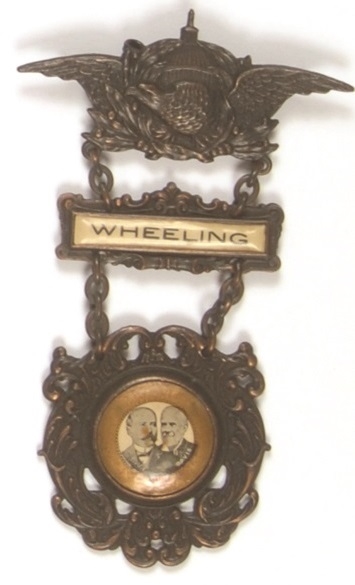 Parker-Davis Wheeling, W.V. Badge