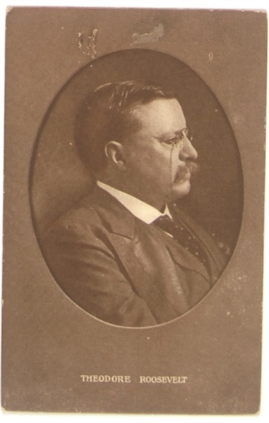 Theodore Roosevelt Profile Postcard