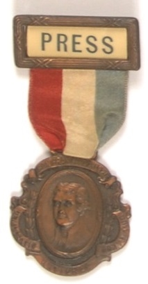 James Cox 1920 Convention Press Badge