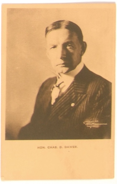 Charles D. Dawes Postcard