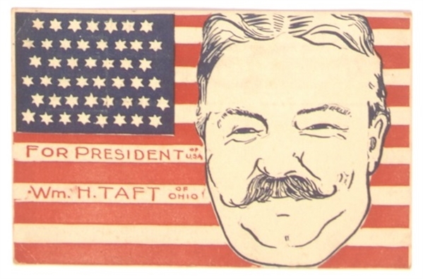 Taft for President Postcard