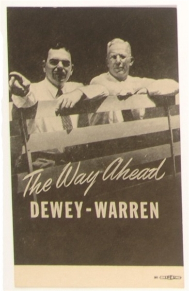Dewey-Warren The Way Ahead Postcard