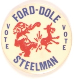 Ford, Dole, Steelman Texas Coattail