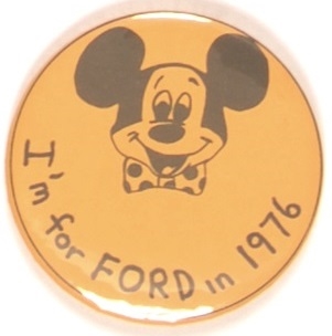 Mickey Mouse for Gerald Ford Mirror