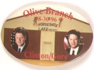 Clinton, Gore Olive Branch, Mo. Celluloid