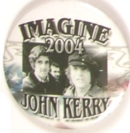 Imagine, John Kerry and John Lennon