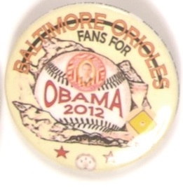 Obama Baltimore Orioles