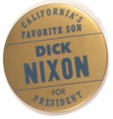 Nixon Californias Favorite Son