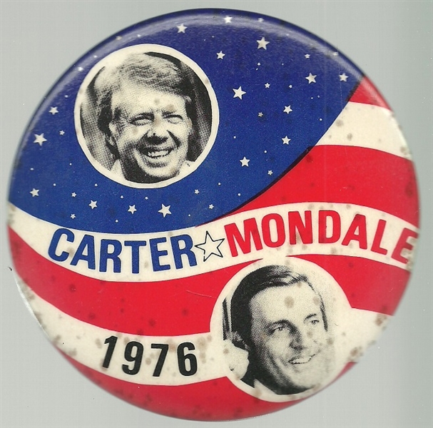 Carter, Mondale Rare Universe Pin