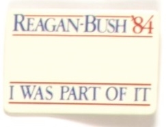 Reagan-Bush I Was Part of It