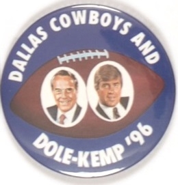 Dallas Cowboys for Dole-Kemp