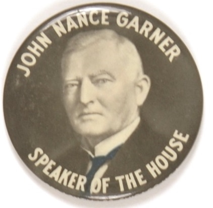 John Nance Garner Speaker of the House