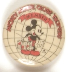 Mickey Mouse Globe Trotters Member Pin