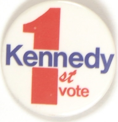 Robert Kennedy 1st Vote