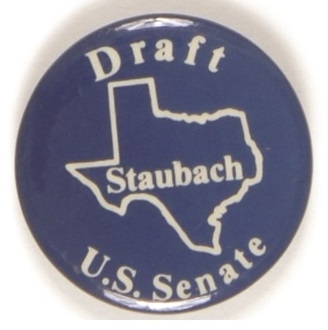 Draft Staubach for U.S. Senate