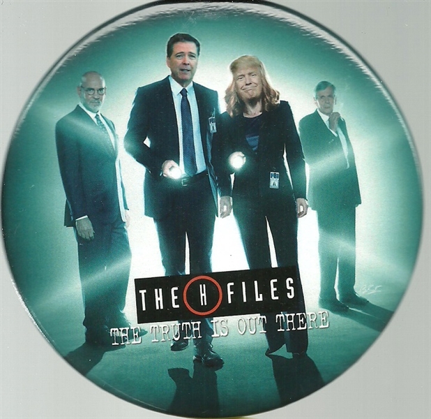 Trump-Clinton X Files by Brian Campbell
