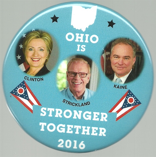 Clinton Ohio Stronger Together Coattail